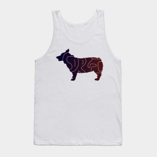 Corgi Text Tank Top